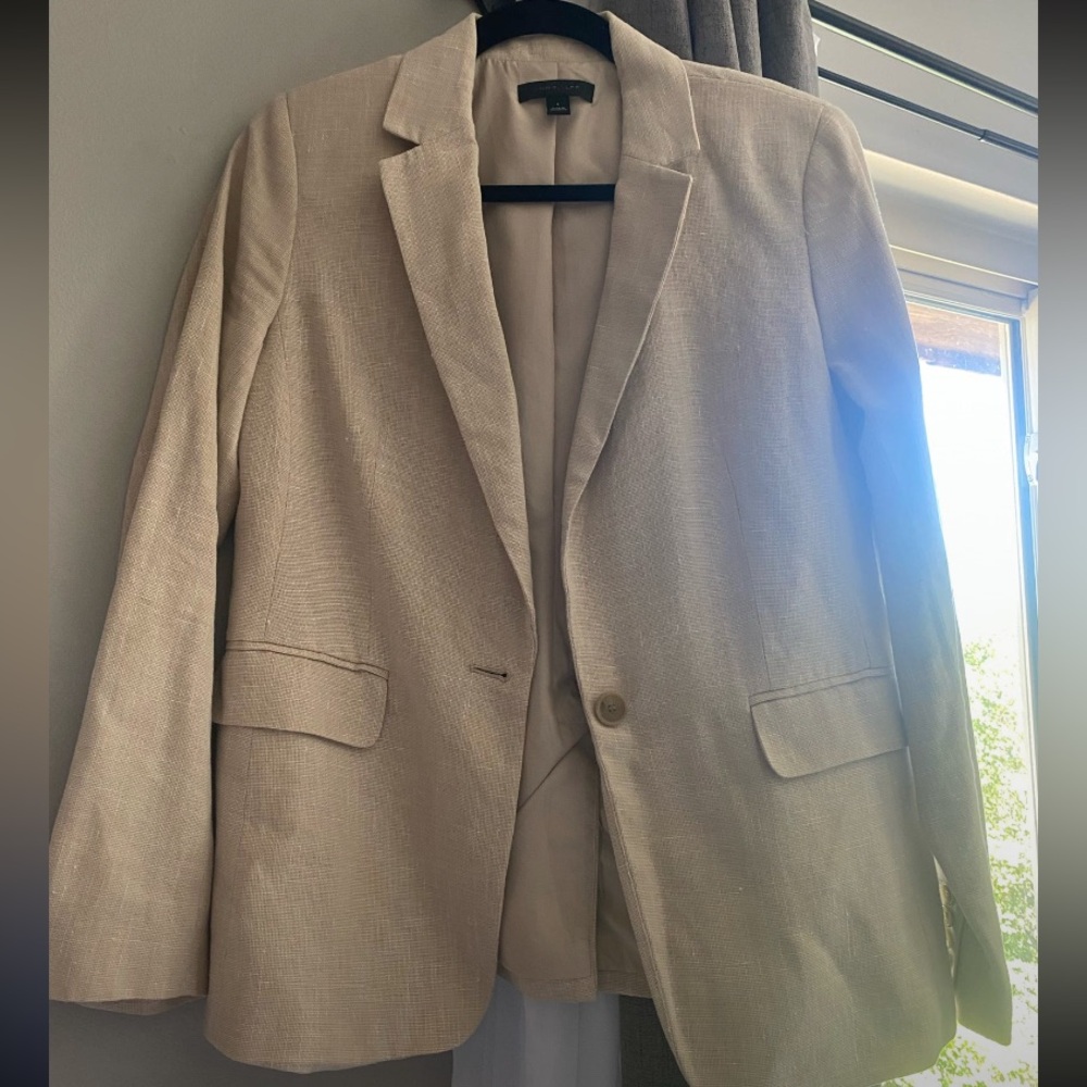 Ann Taylor Loft Tan Blazer